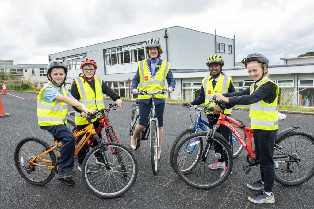 A first for County Cork with the launch of a New Schools Safe Cycling