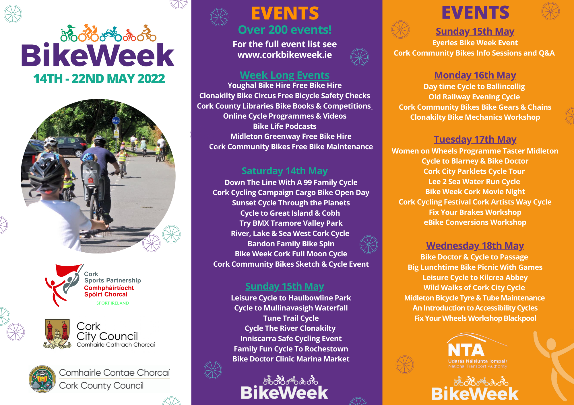 Bike Week Cork 2022 Events Cork Sports Partnership
