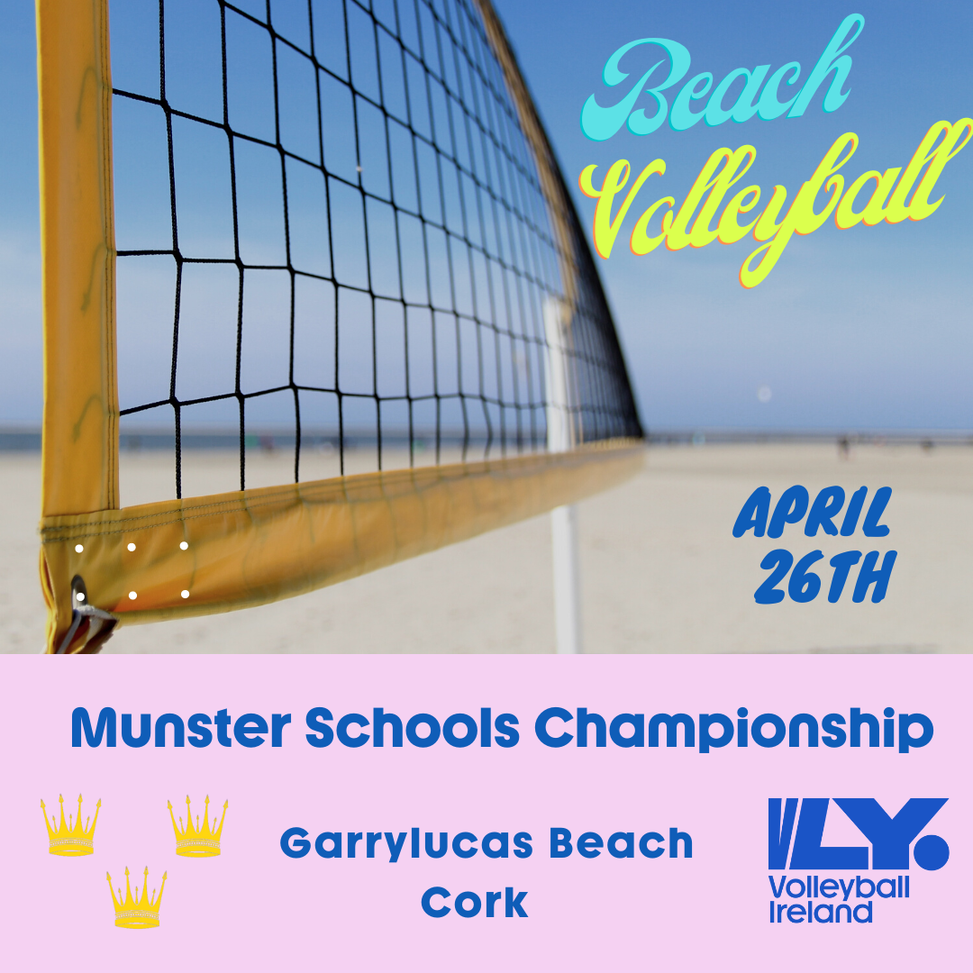 Schools Beach Volleyball April 2023 Cork Sports Partnership