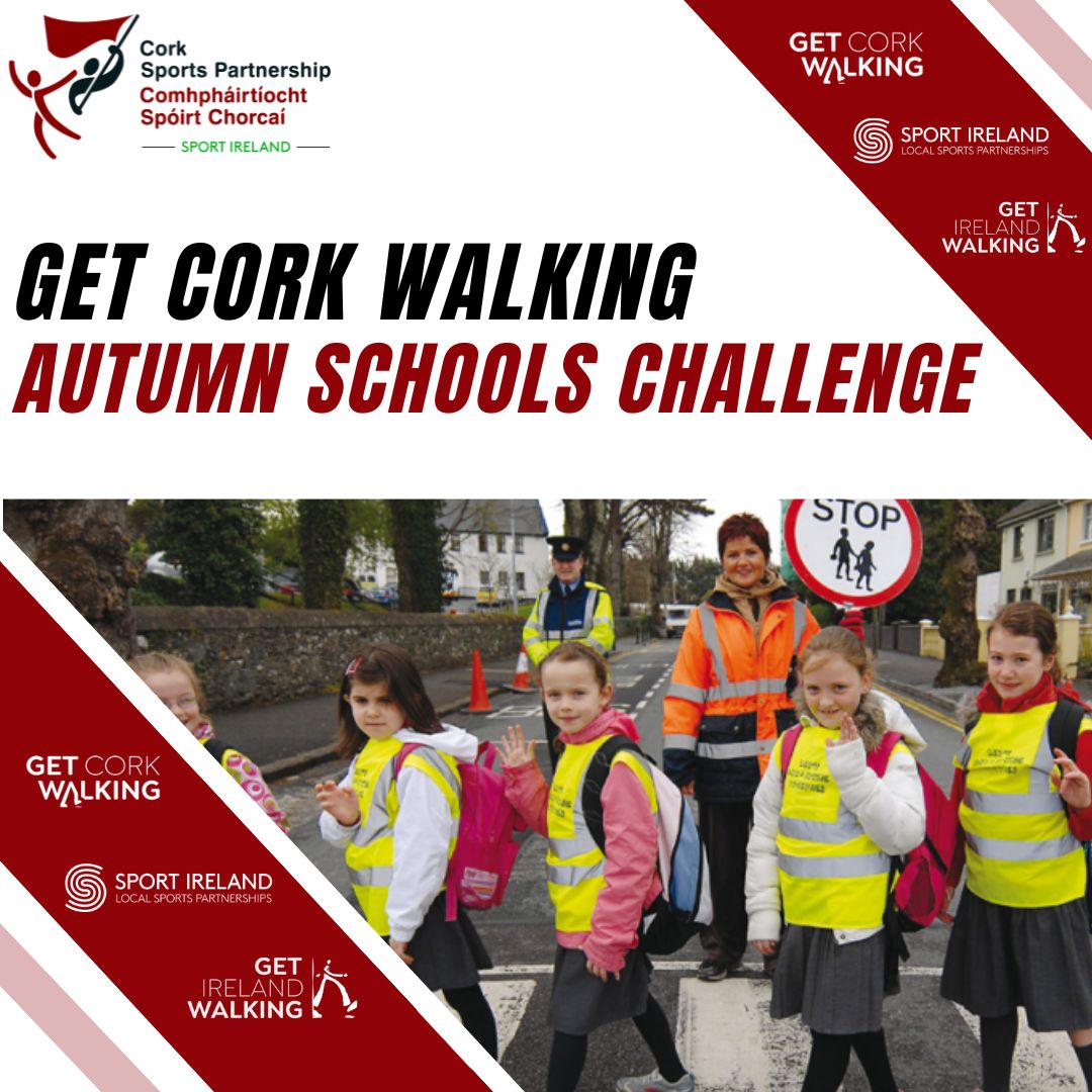 Get Cork Walking Autumn Schools Challenge 2023 Cork Sports Partnership